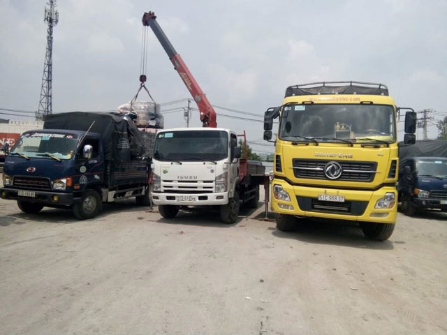 Xe vận tải gửi chuyển hàng từ Vinh Nghệ An đi Sài Gòn Hồ Chí Minh